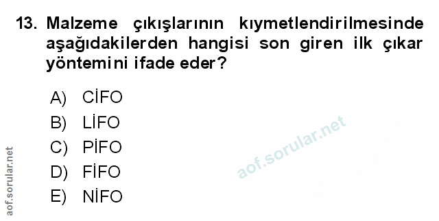 Soru 13