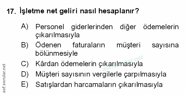 Soru 17