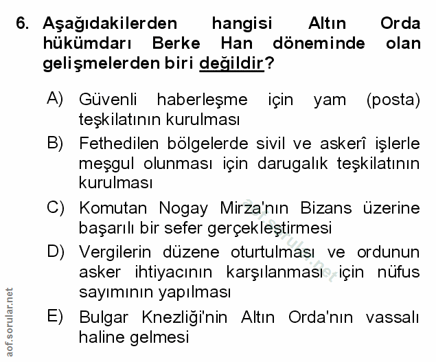 Soru 6