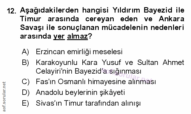 Soru 12