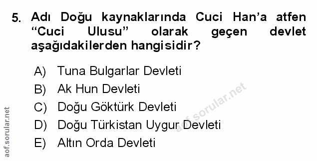 Soru 5