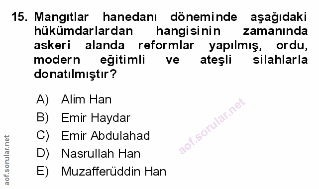 Soru 15