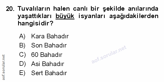Soru 20