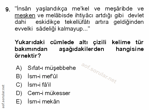 Soru 9