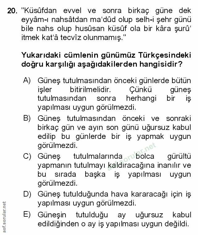 Soru 20