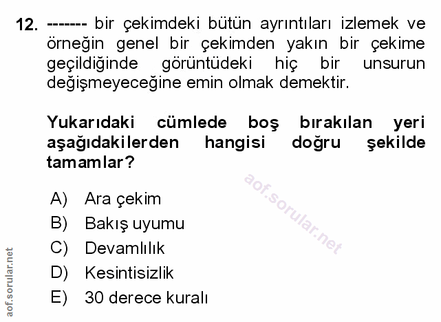 Soru 12