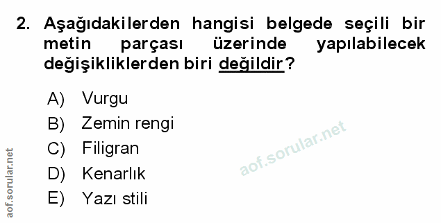 Soru 2