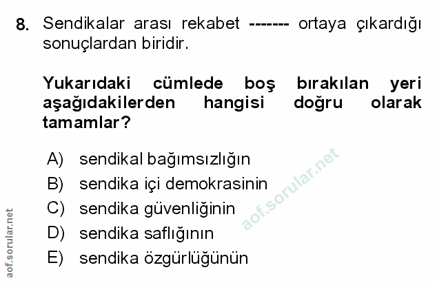 Soru 8