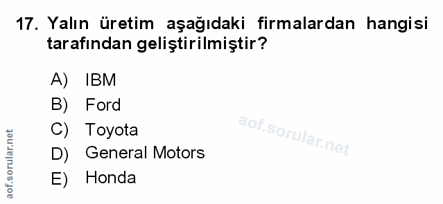 Soru 17