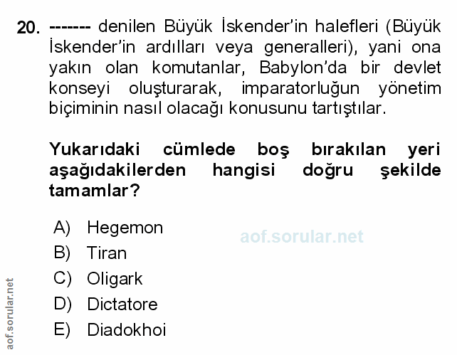 Soru 20