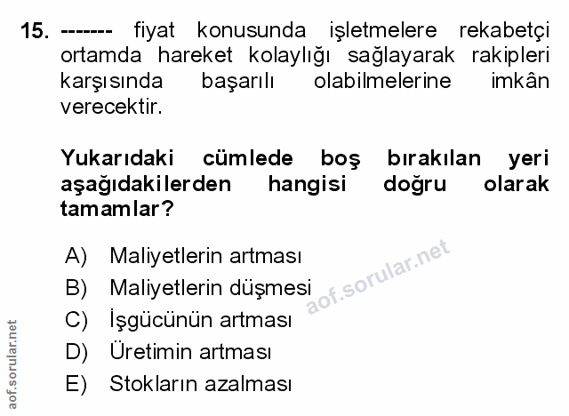 Soru 15