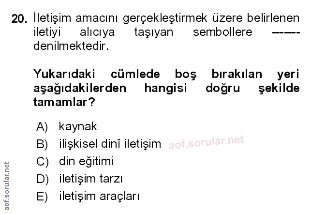 Soru 20