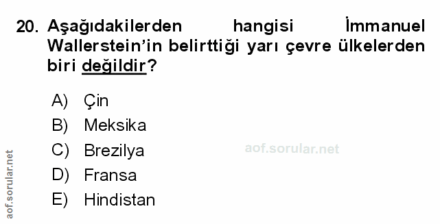 Soru 20