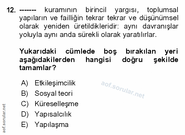 Soru 12