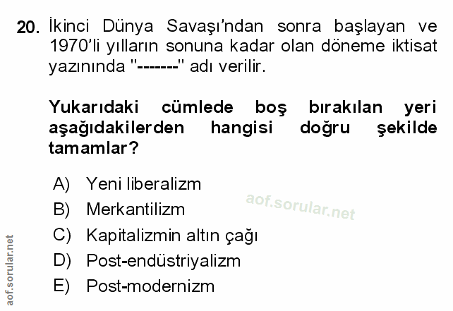 Soru 20