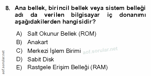 Soru 8