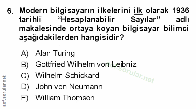 Soru 6