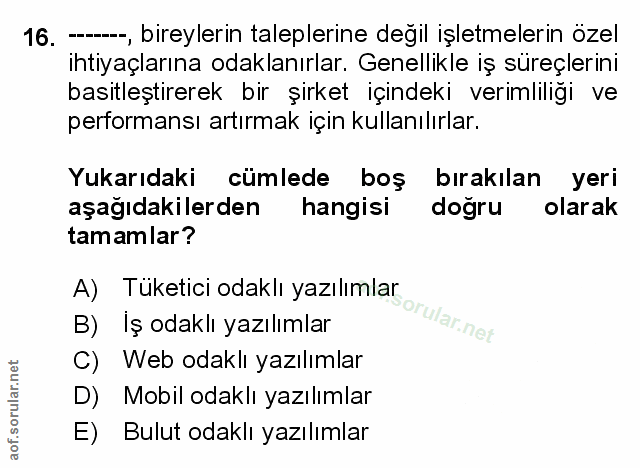 Soru 16