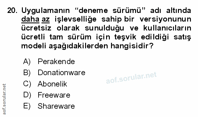 Soru 20