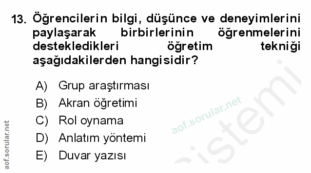 Soru 13