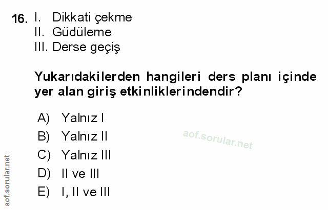 Soru 16