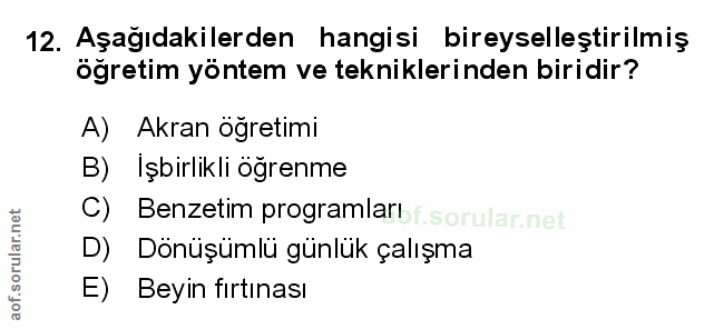 Soru 12