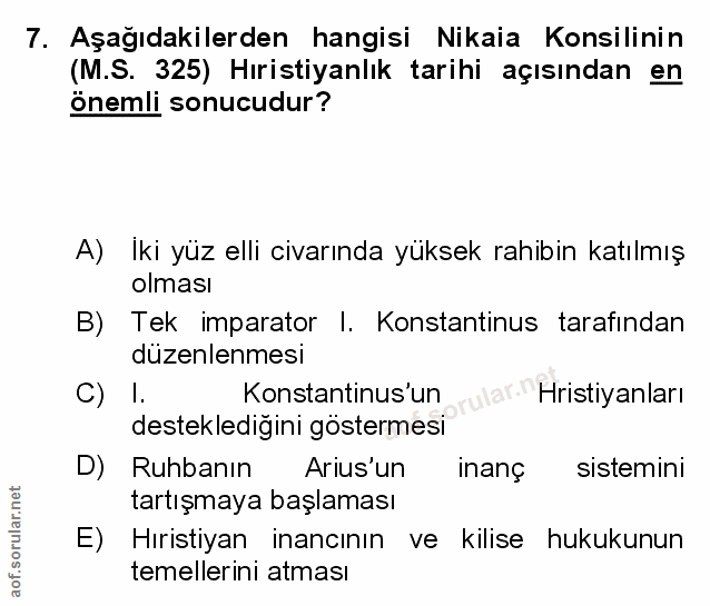 Soru 7