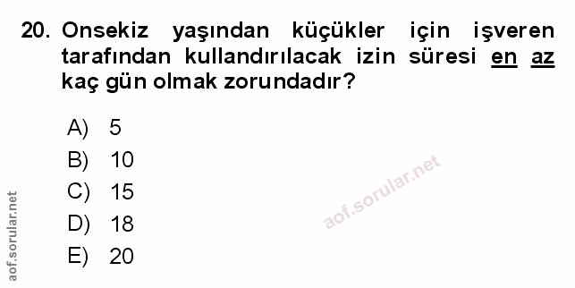 Soru 20