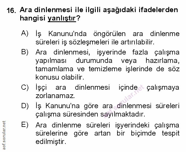 Soru 16
