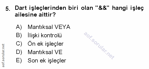 Soru 5