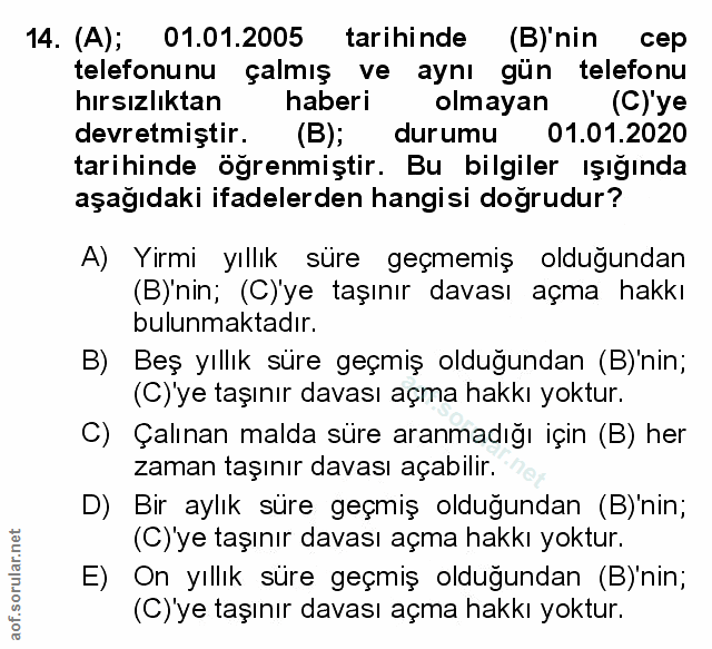 Soru 14