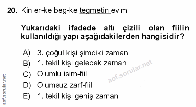 Soru 20