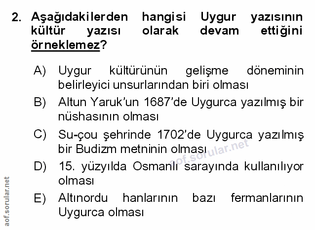 Soru 2