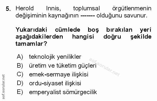 Soru 5