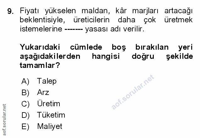 Soru 9