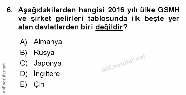Soru 6