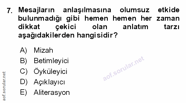 Soru 7