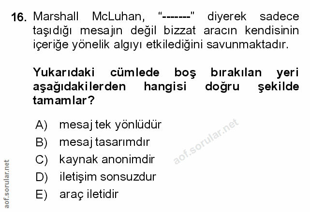 Soru 16