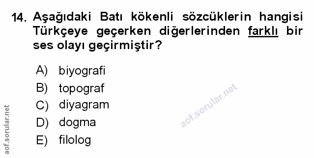 Soru 14