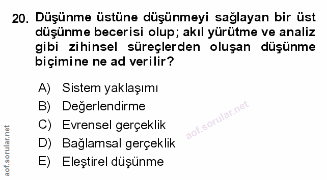 Soru 20