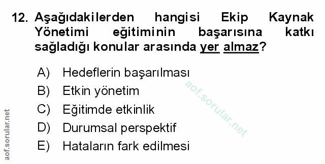 Soru 12