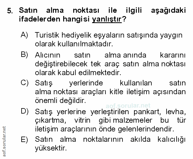 Soru 5