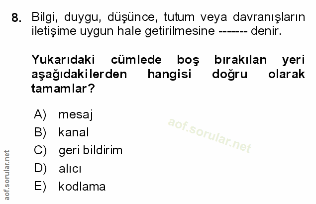 Soru 8