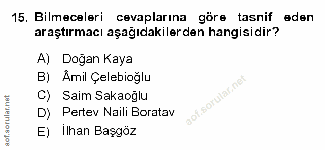 Soru 15