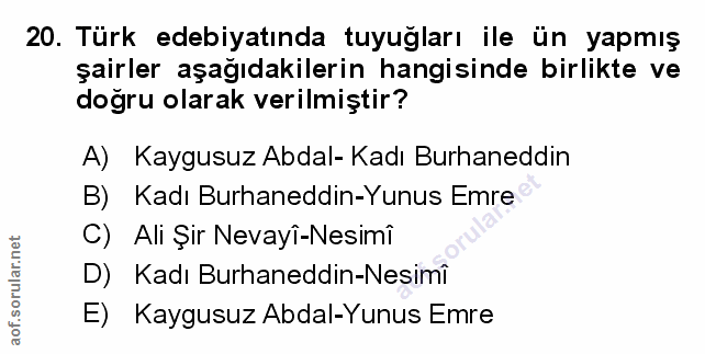 Soru 20
