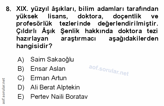 Soru 8