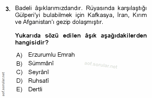 Soru 3
