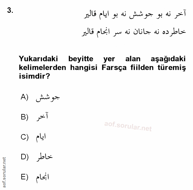 Soru 3