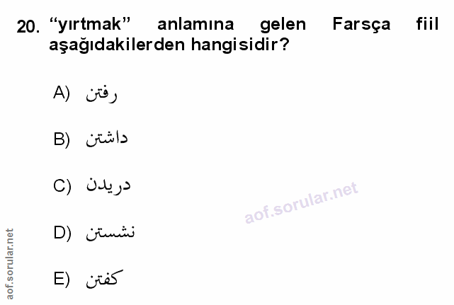 Soru 20
