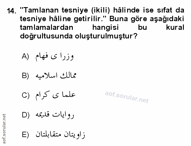 Soru 14